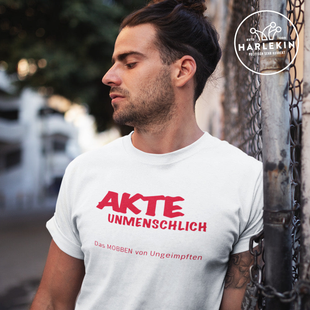 DIE WERBEANSTALT ORGANIC SHIRT BUBEN • AKTE UNMENSCHLICH-HARLEKINSHOP