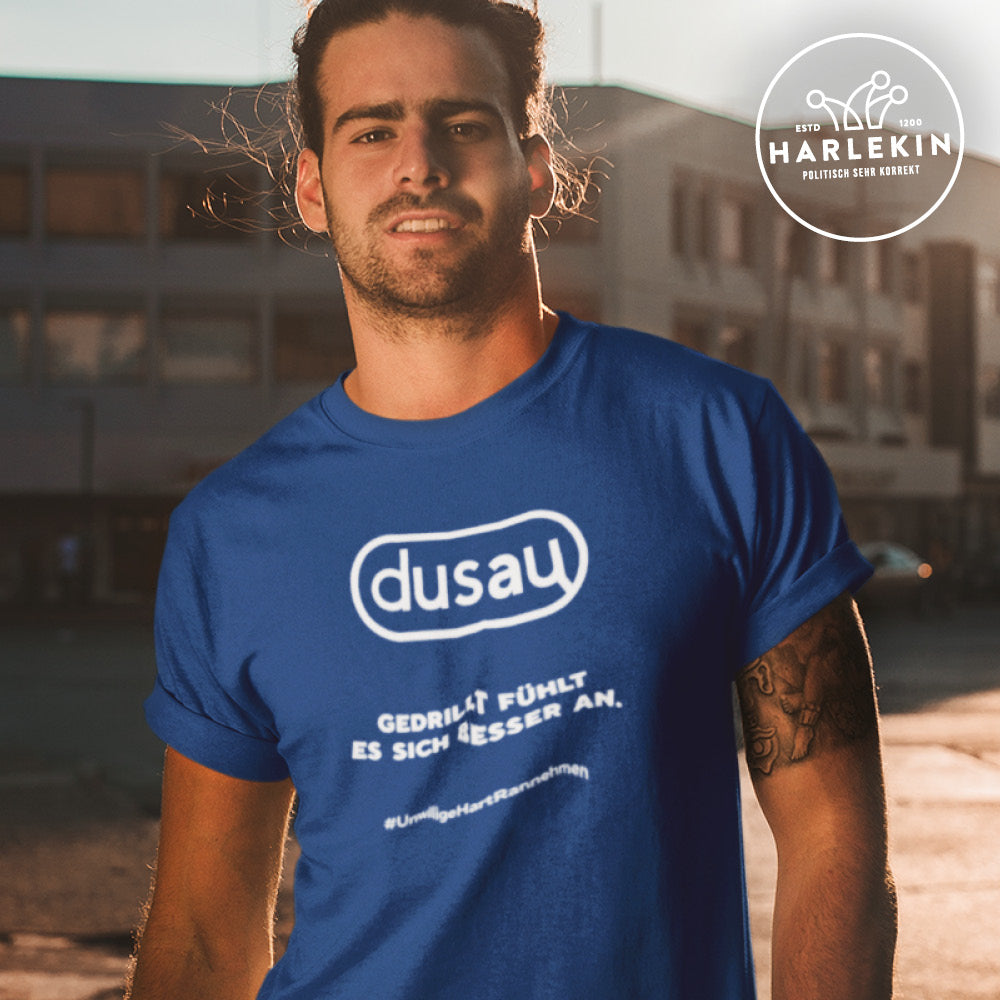 DIE WERBEANSTALT ORGANIC SHIRT BUBEN • DU SAU!-HARLEKINSHOP