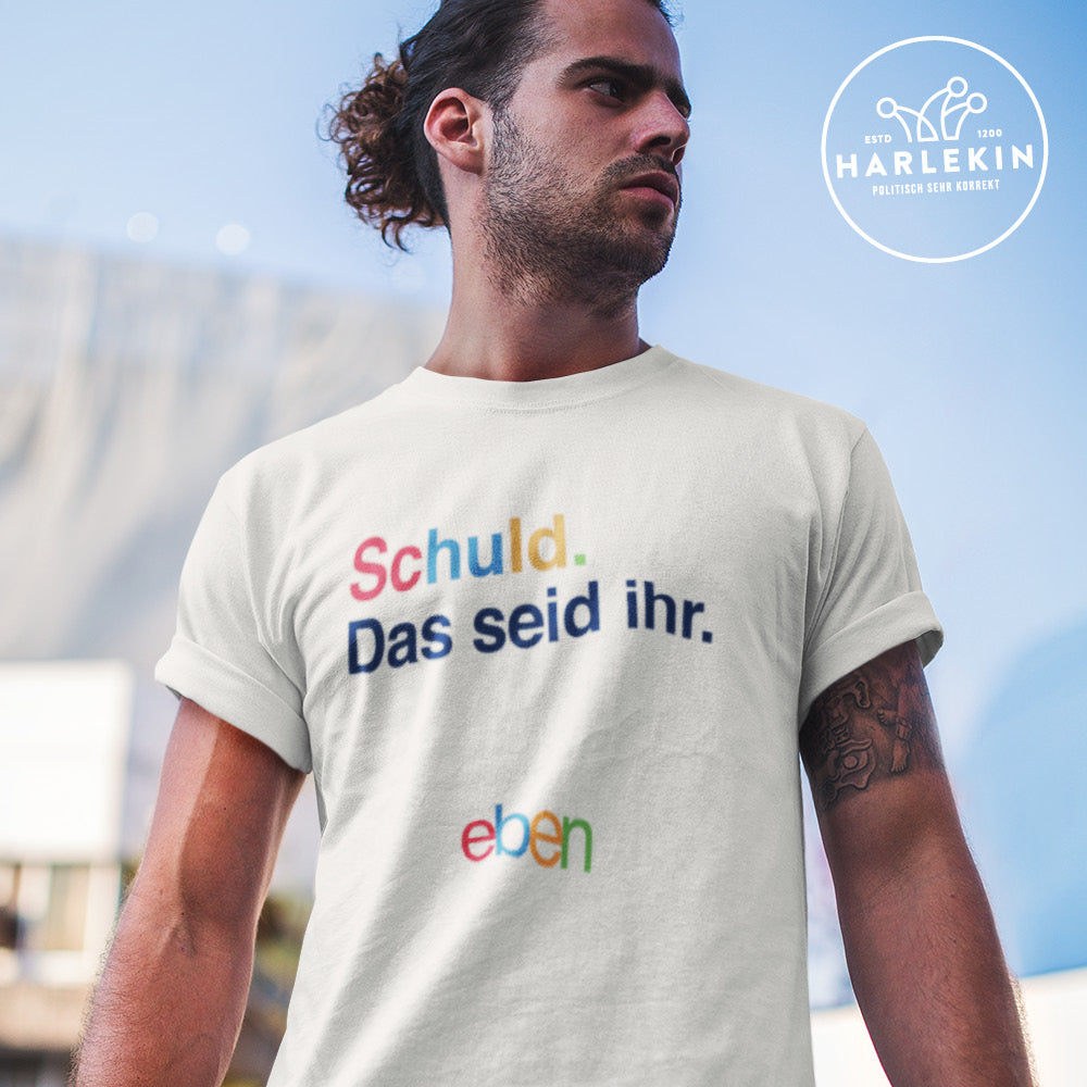 DIE WERBEANSTALT ORGANIC SHIRT BUBEN • EBEN SCHULD-HARLEKINSHOP