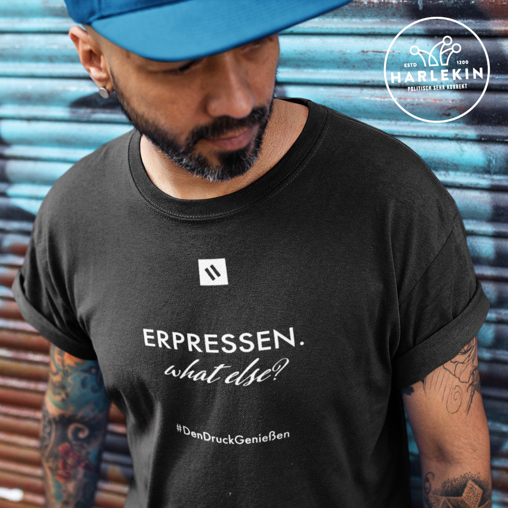 DIE WERBEANSTALT ORGANIC SHIRT BUBEN • ERPRESSEN. WHAT ELSE?-HARLEKINSHOP