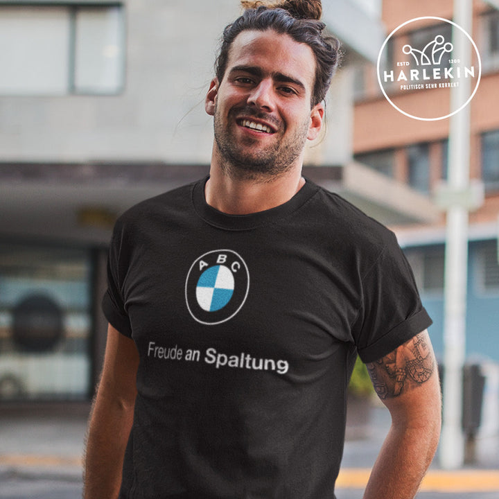 DIE WERBEANSTALT ORGANIC SHIRT BUBEN • FREUDE AN SPALTUNG-HARLEKINSHOP
