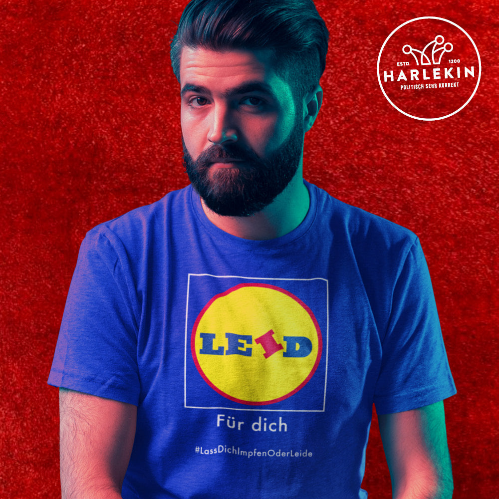 DIE WERBEANSTALT ORGANIC SHIRT BUBEN • LEID FÜR DICH-HARLEKINSHOP