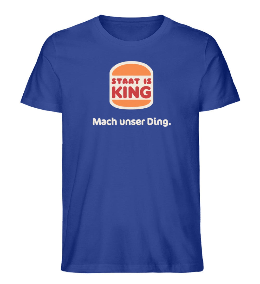 DIE WERBEANSTALT ORGANIC SHIRT BUBEN • STAAT IST KING-HARLEKINSHOP
