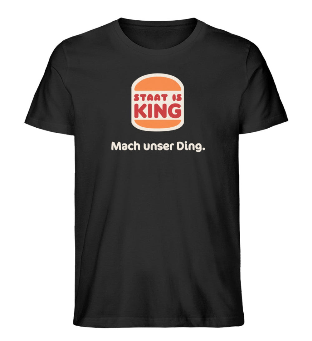 DIE WERBEANSTALT ORGANIC SHIRT BUBEN • STAAT IST KING-HARLEKINSHOP