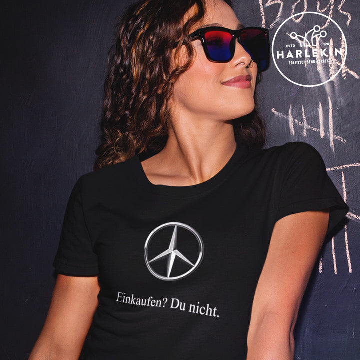 DIE WERBEANSTALT ORGANIC SHIRT MÄDELS • BENZTOWN: EINKAUFEN? DU NICHT.-HARLEKINSHOP