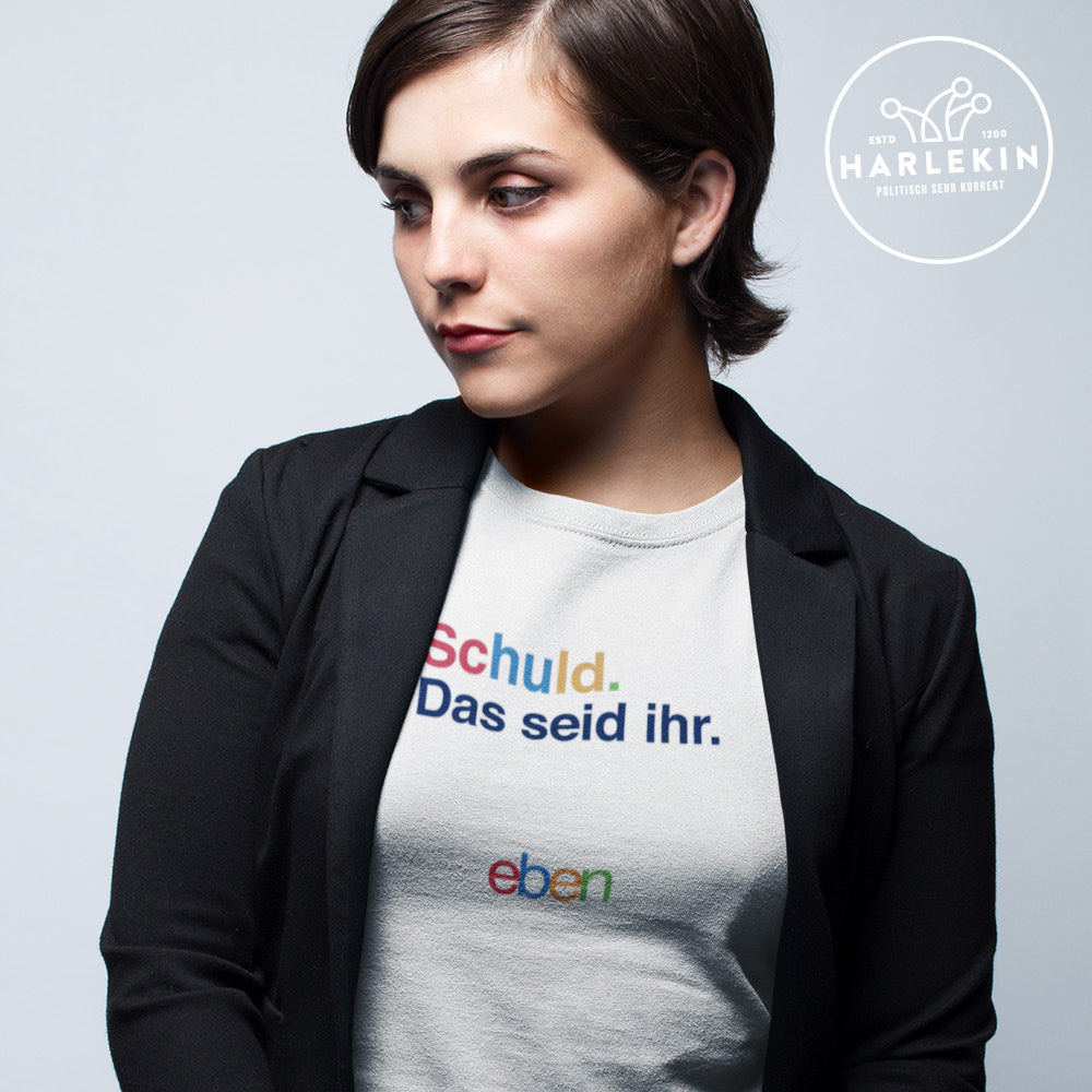 DIE WERBEANSTALT ORGANIC SHIRT MÄDELS • EBEN SCHULD-HARLEKINSHOP