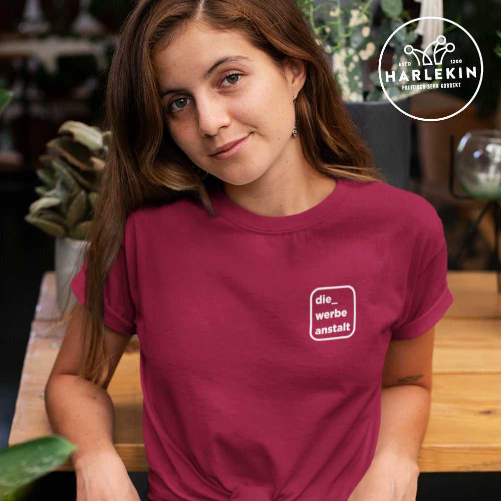 DIE WERBEANSTALT ORGANIC SHIRT MÄDELS / EDLER STICK • LOGO-HARLEKINSHOP