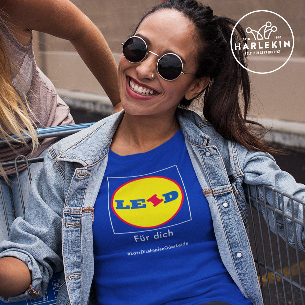 DIE WERBEANSTALT ORGANIC SHIRT MÄDELS • LEID FÜR DICH-HARLEKINSHOP