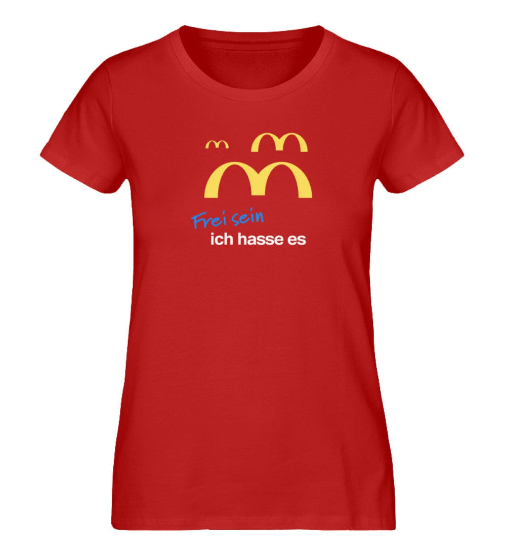 DIE WERBEANSTALT ORGANIC SHIRT MÄDELS • MCDOOF: FREI SEIN-HARLEKINSHOP
