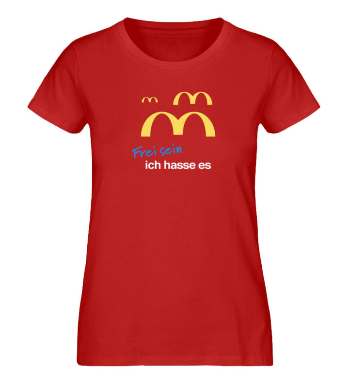 DIE WERBEANSTALT ORGANIC SHIRT MÄDELS • MCDOOF: FREI SEIN-HARLEKINSHOP