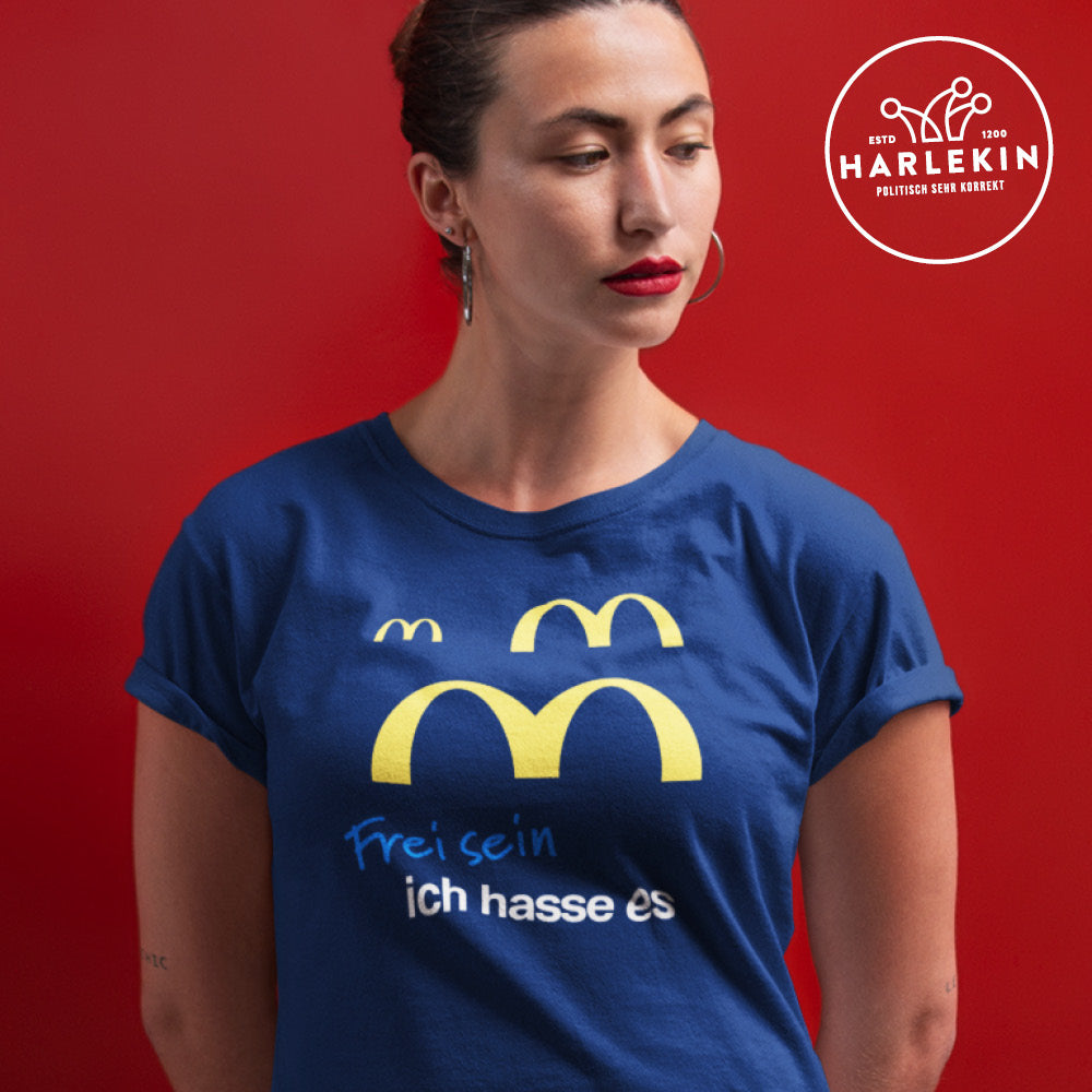 DIE WERBEANSTALT ORGANIC SHIRT MÄDELS • MCDOOF: FREI SEIN-HARLEKINSHOP