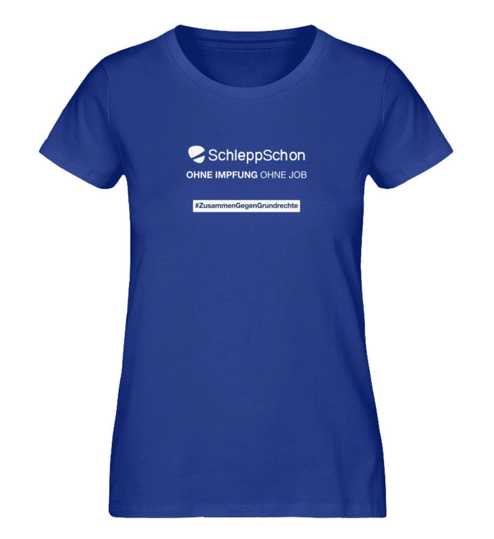 DIE WERBEANSTALT ORGANIC SHIRT MÄDELS • SCHLEPPSCHON: OHNE IMPFUNG OHNE JOB-HARLEKINSHOP
