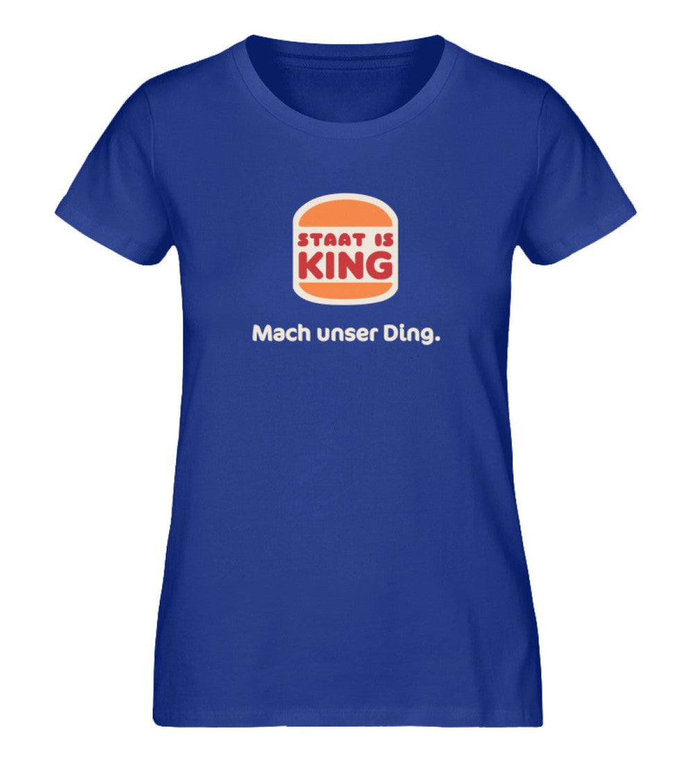 DIE WERBEANSTALT ORGANIC SHIRT MÄDELS • STAAT IST KING-HARLEKINSHOP