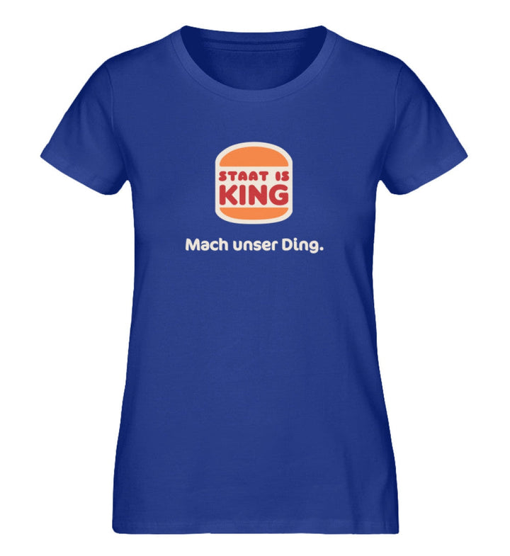 DIE WERBEANSTALT ORGANIC SHIRT MÄDELS • STAAT IST KING-HARLEKINSHOP