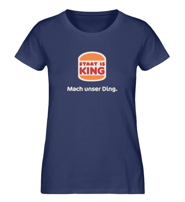 DIE WERBEANSTALT ORGANIC SHIRT MÄDELS • STAAT IST KING-HARLEKINSHOP