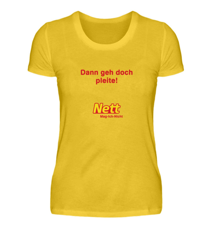 DIE WERBEANSTALT SHIRT MÄDELS • NETT: MAG ICH NICHT-HARLEKINSHOP