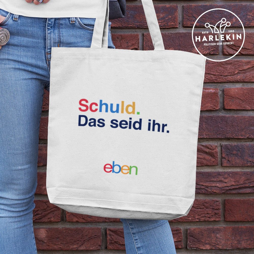 DIE WERBEANSTALT STOFFTASCHE • EBEN SCHULD-HARLEKINSHOP