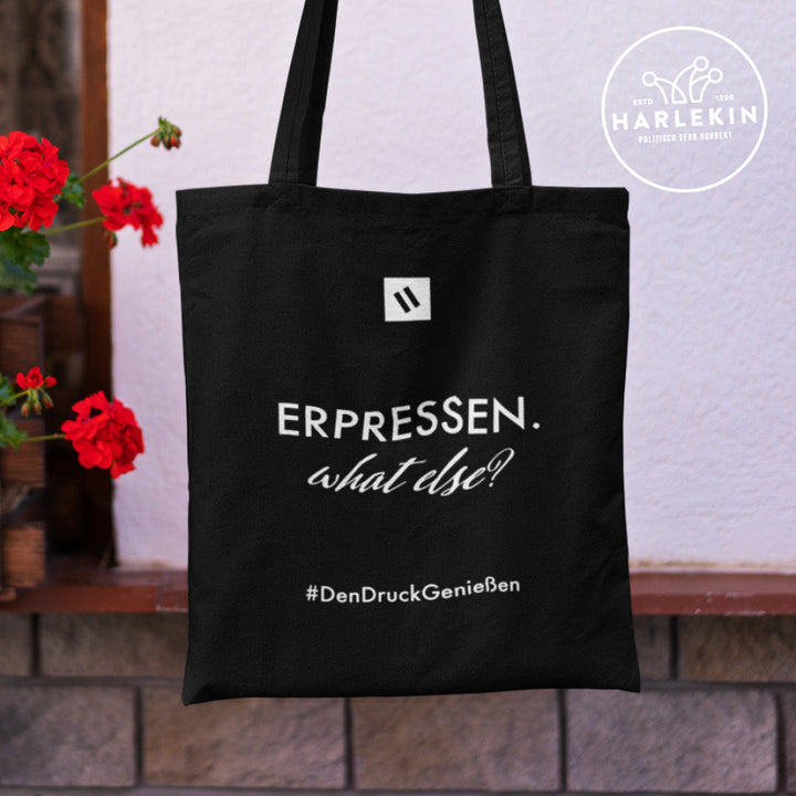DIE WERBEANSTALT STOFFTASCHE • ERPRESSEN. WHAT ELSE?-HARLEKINSHOP