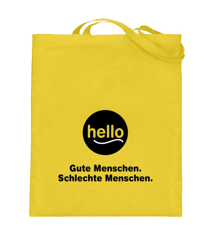 DIE WERBEANSTALT STOFFTASCHE • HELLO: GUTE MENSCHEN SCHLECHTE MENSCHEN-HARLEKINSHOP