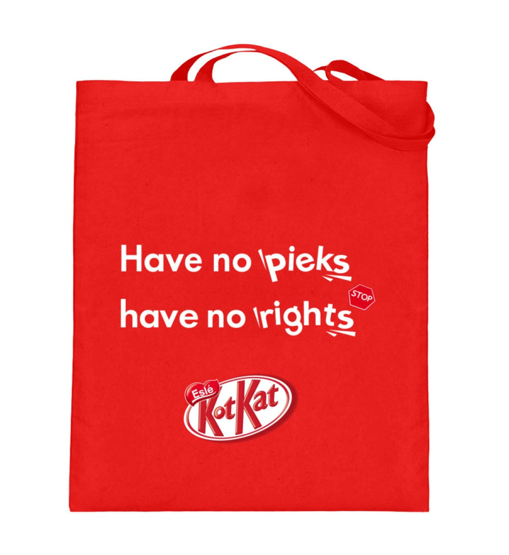 DIE WERBEANSTALT STOFFTASCHE • KOTKAT: NO PIEKS NO RIGHTS-HARLEKINSHOP