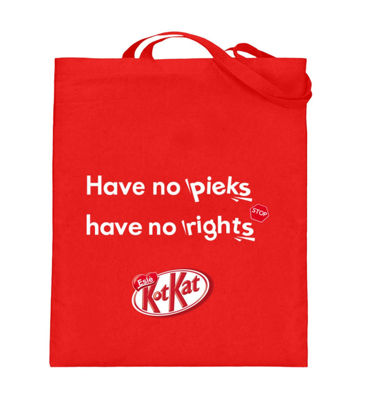 DIE WERBEANSTALT STOFFTASCHE • KOTKAT: NO PIEKS NO RIGHTS-HARLEKINSHOP