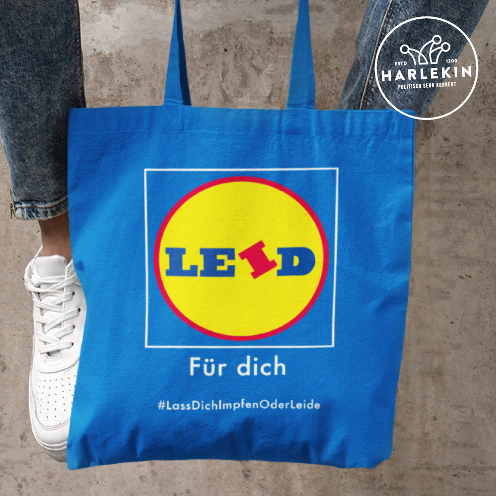 DIE WERBEANSTALT STOFFTASCHE • LEID FÜR DICH-HARLEKINSHOP