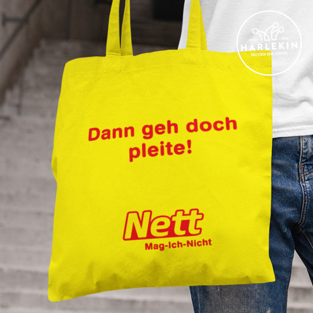 DIE WERBEANSTALT STOFFTASCHE • NETT: MAG ICH NICHT-HARLEKINSHOP