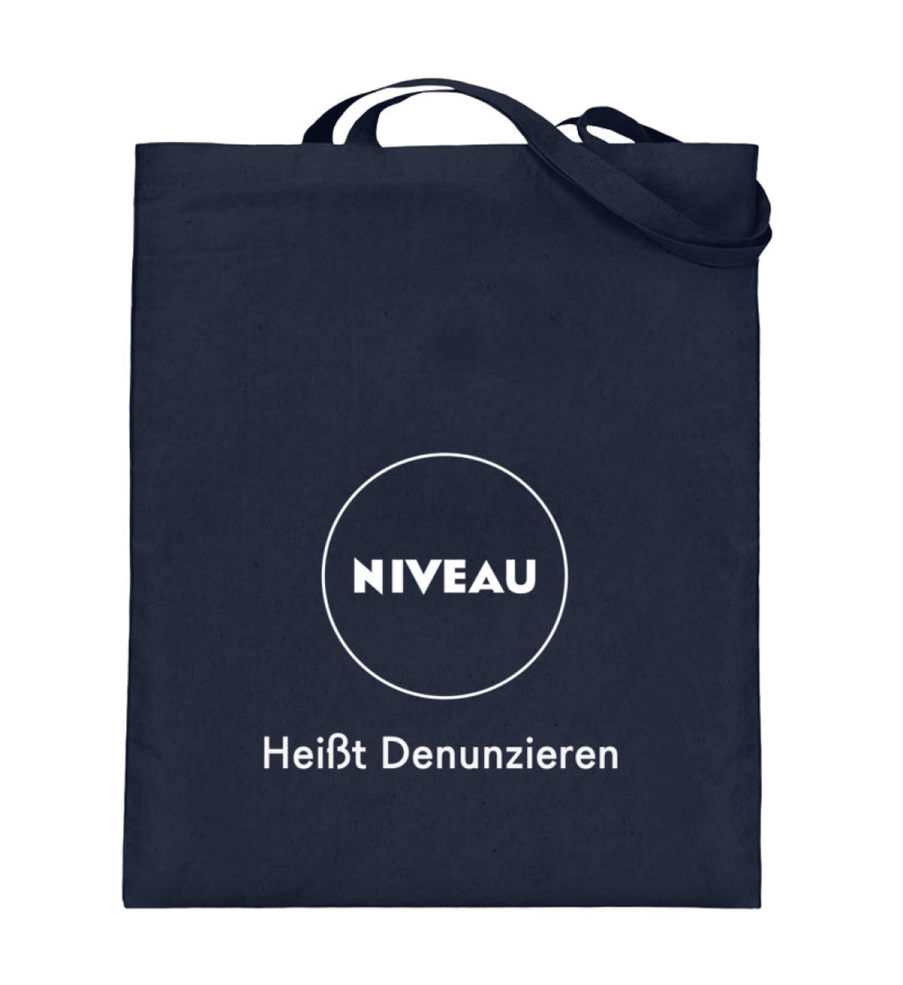 DIE WERBEANSTALT STOFFTASCHE • NIVEAU HEISST DENUNZIEREN-HARLEKINSHOP