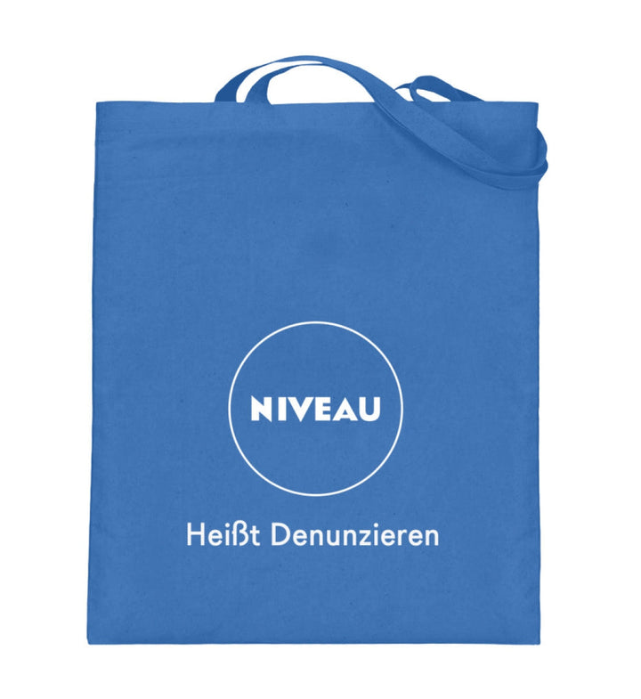 DIE WERBEANSTALT STOFFTASCHE • NIVEAU HEISST DENUNZIEREN-HARLEKINSHOP