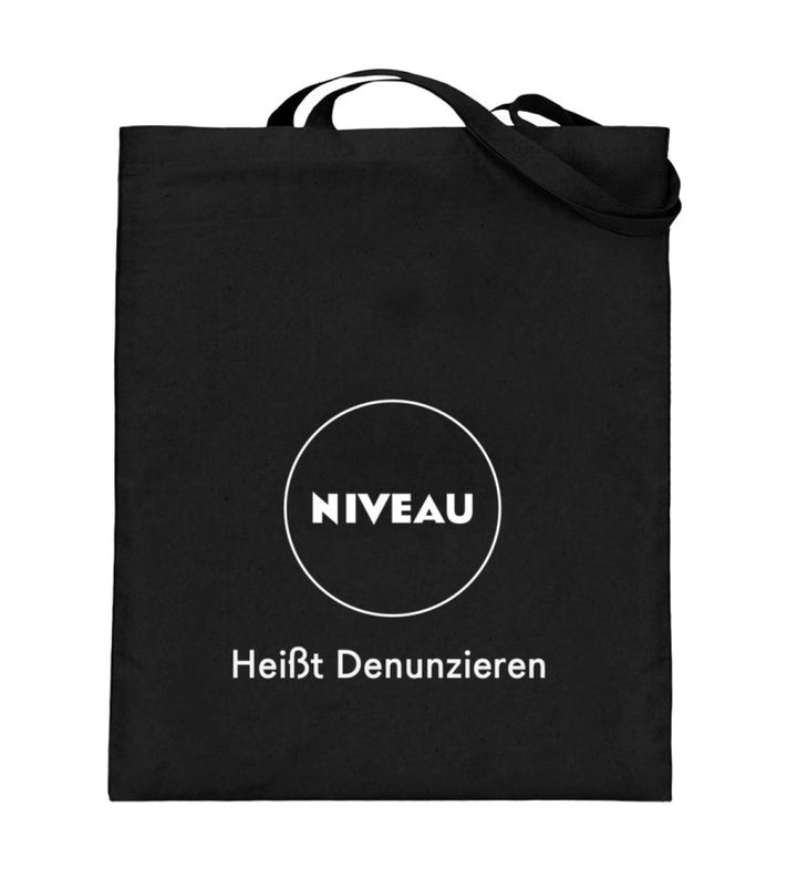 DIE WERBEANSTALT STOFFTASCHE • NIVEAU HEISST DENUNZIEREN-HARLEKINSHOP