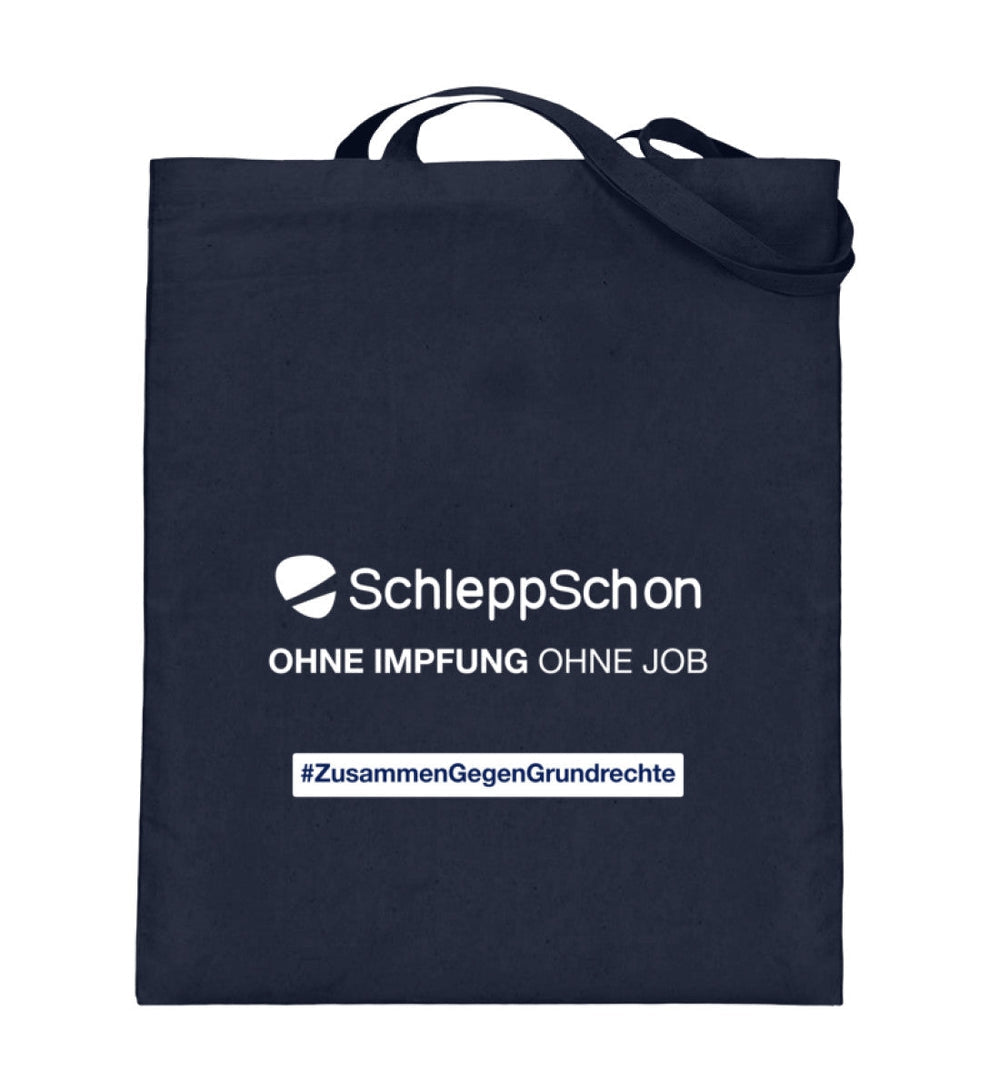 DIE WERBEANSTALT STOFFTASCHE • SCHLEPPSCHON: OHNE IMPFUNG OHNE JOB-HARLEKINSHOP