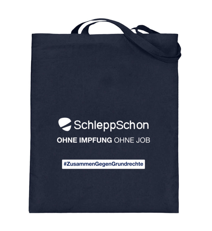 DIE WERBEANSTALT STOFFTASCHE • SCHLEPPSCHON: OHNE IMPFUNG OHNE JOB-HARLEKINSHOP