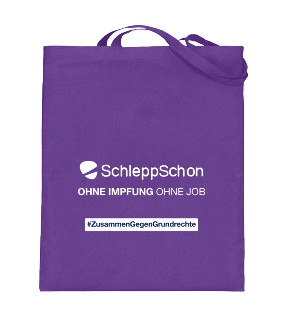 DIE WERBEANSTALT STOFFTASCHE • SCHLEPPSCHON: OHNE IMPFUNG OHNE JOB-HARLEKINSHOP