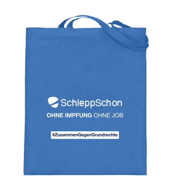 DIE WERBEANSTALT STOFFTASCHE • SCHLEPPSCHON: OHNE IMPFUNG OHNE JOB-HARLEKINSHOP