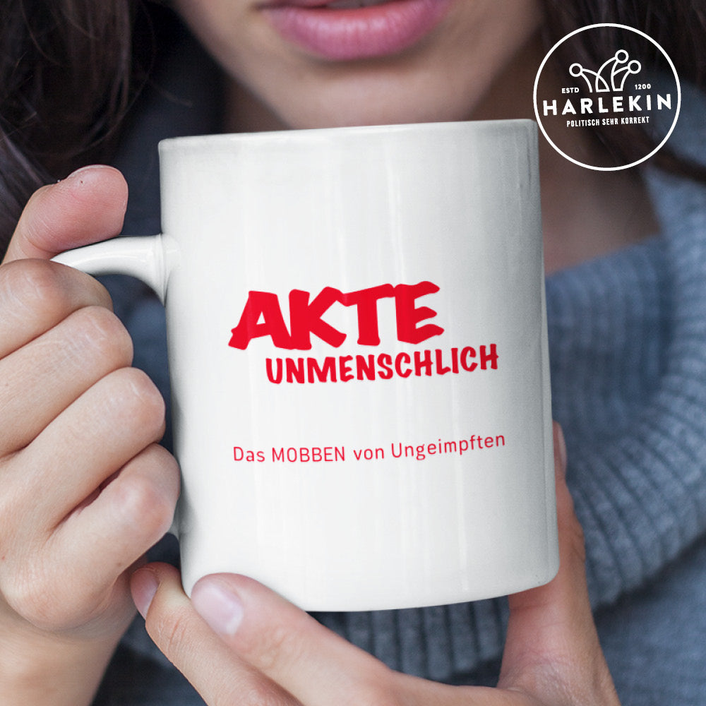 DIE WERBEANSTALT TASSE • AKTE UNMENSCHLICH-HARLEKINSHOP