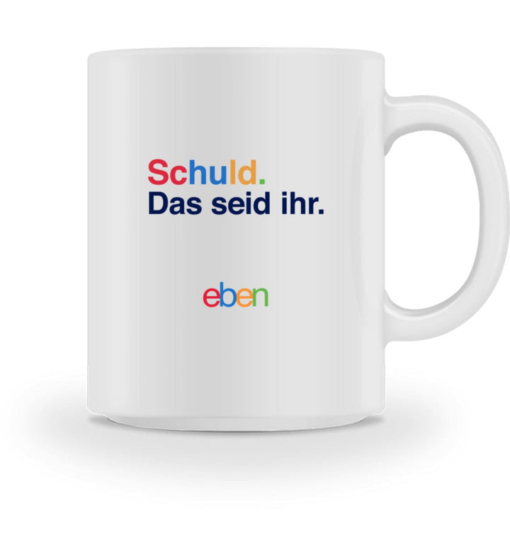 DIE WERBEANSTALT TASSE • EBEN SCHULD-HARLEKINSHOP