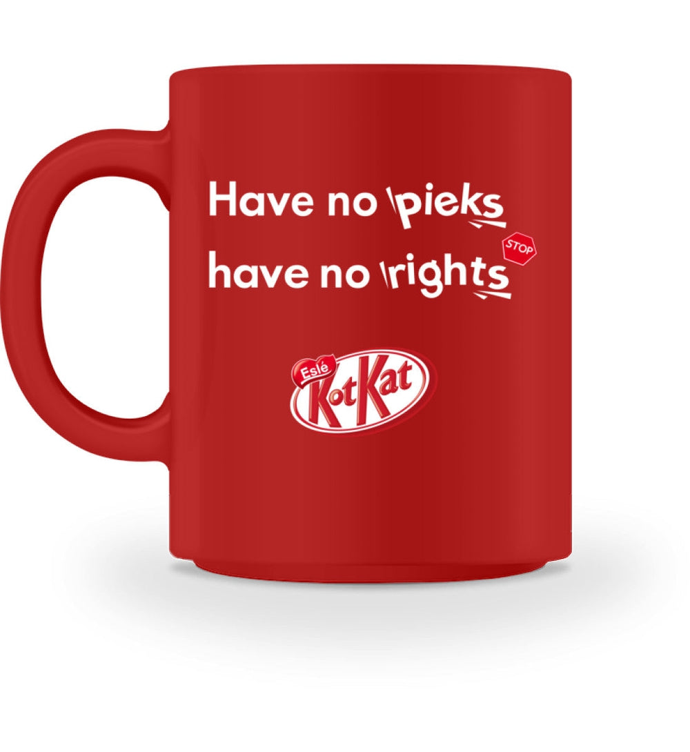 DIE WERBEANSTALT TASSE • KOTKAT: NO PIEKS NO RIGHTS-HARLEKINSHOP