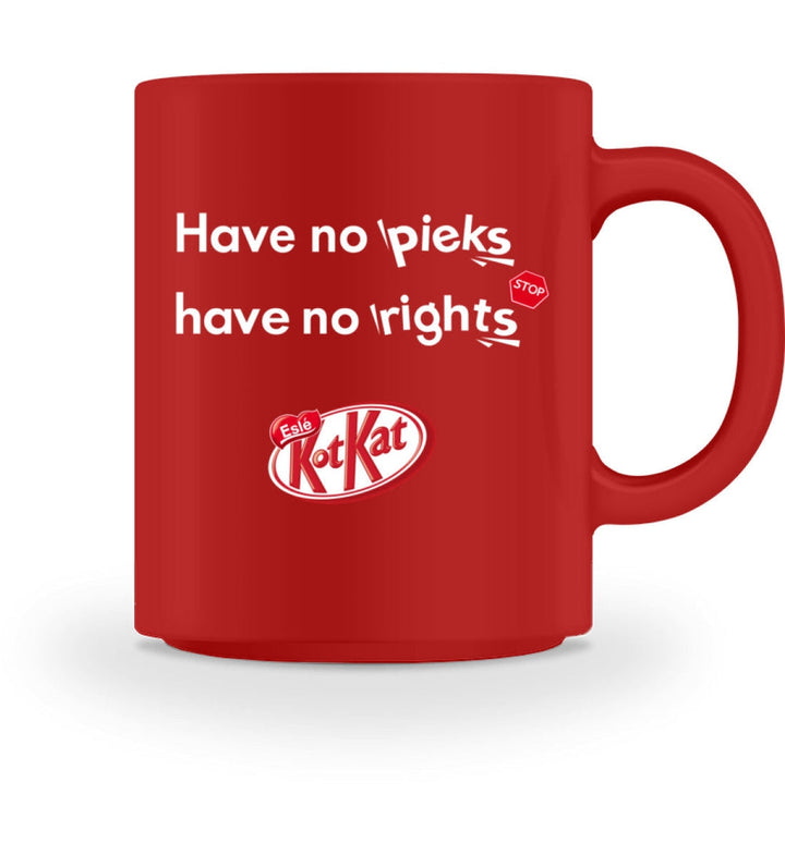 DIE WERBEANSTALT TASSE • KOTKAT: NO PIEKS NO RIGHTS-HARLEKINSHOP