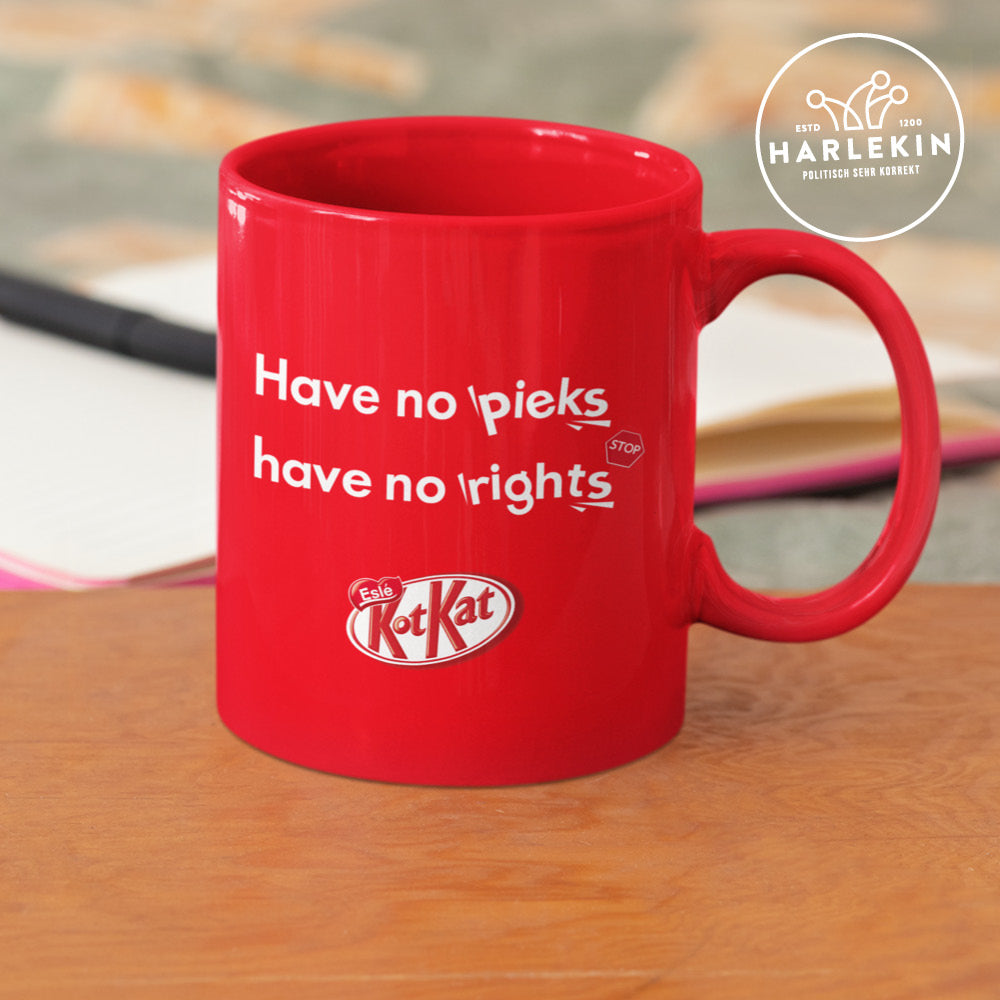 DIE WERBEANSTALT TASSE • KOTKAT: NO PIEKS NO RIGHTS-HARLEKINSHOP