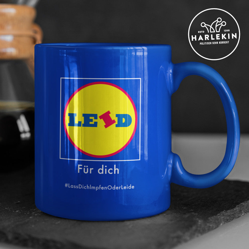 DIE WERBEANSTALT TASSE • LEID FÜR DICH-HARLEKINSHOP