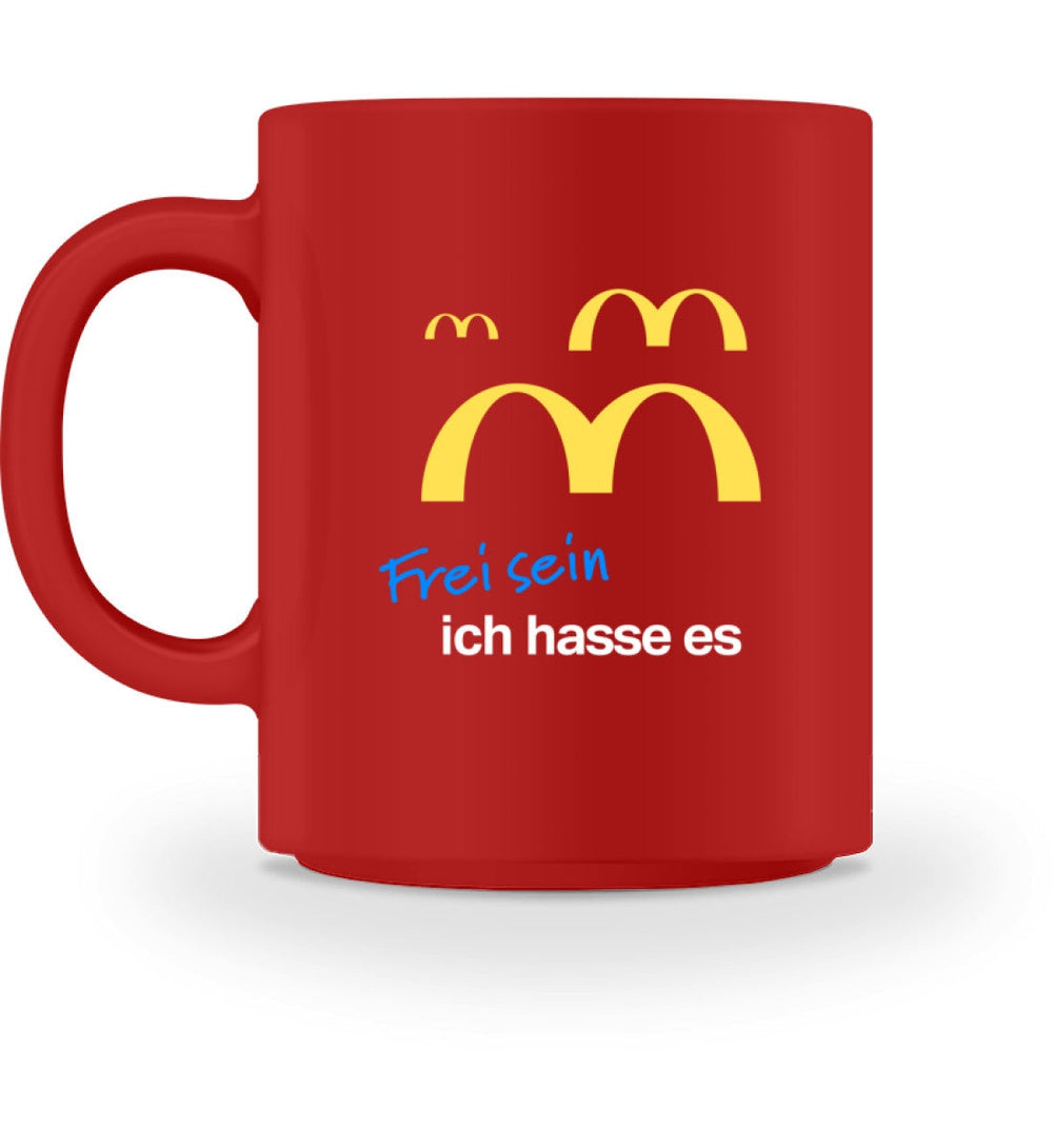 DIE WERBEANSTALT TASSE • MCDOOF: FREI SEIN-HARLEKINSHOP
