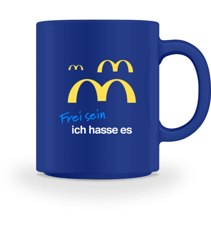 DIE WERBEANSTALT TASSE • MCDOOF: FREI SEIN-HARLEKINSHOP