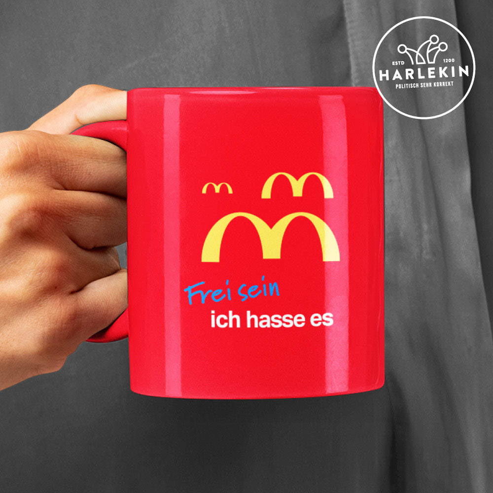 DIE WERBEANSTALT TASSE • MCDOOF: FREI SEIN-HARLEKINSHOP