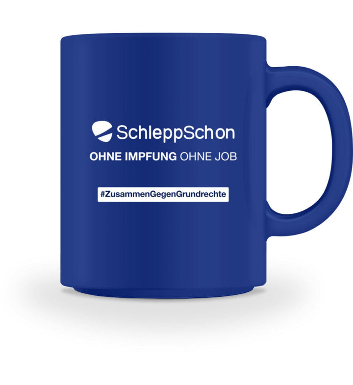 DIE WERBEANSTALT TASSE • SCHLEPPSCHON: OHNE IMPFUNG OHNE JOB-HARLEKINSHOP