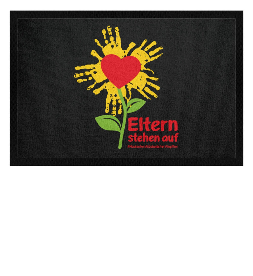 ELTERNSTEHENAUF FUSSMATTE • LOGO & CLAIM-HARLEKINSHOP