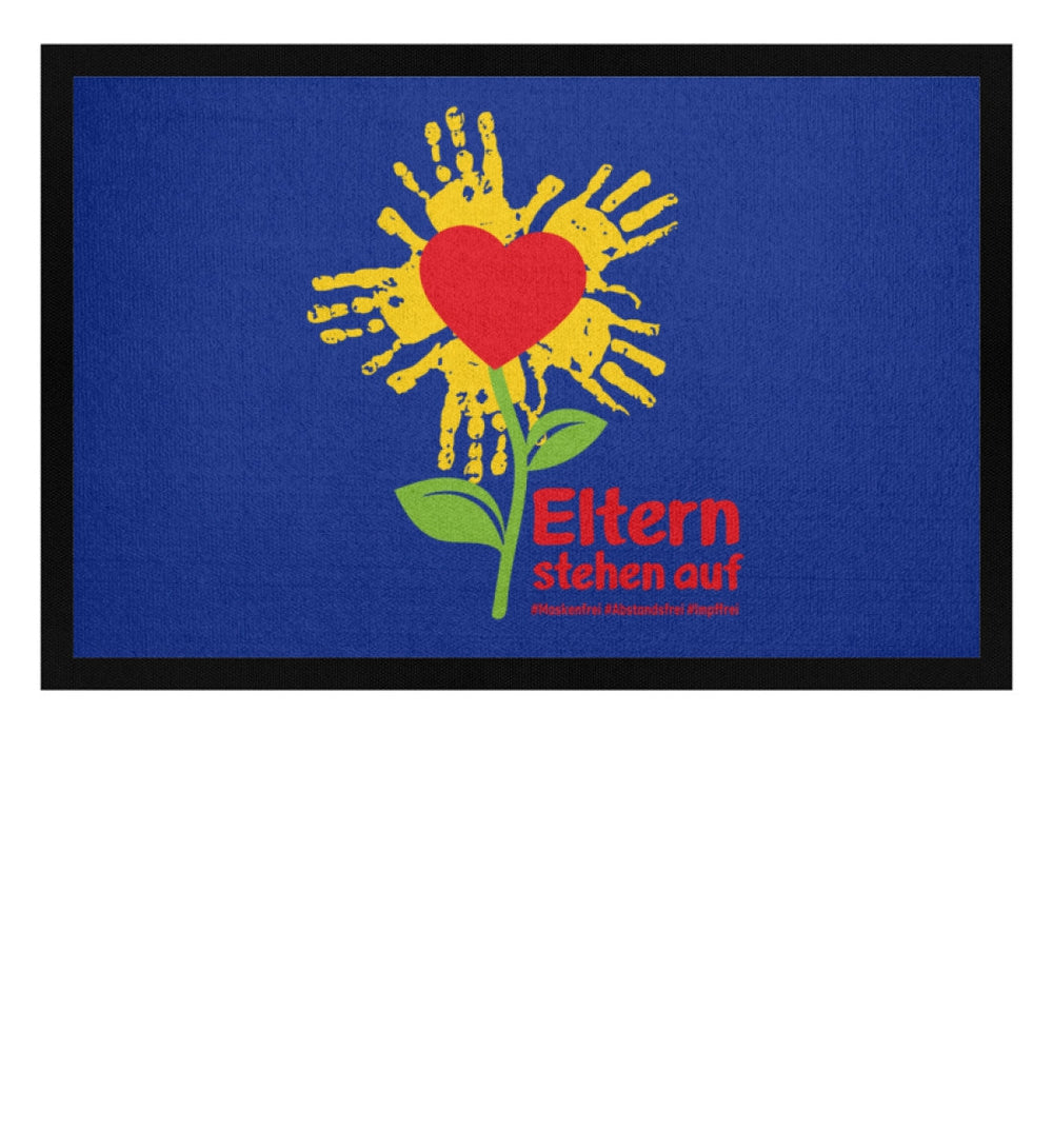 ELTERNSTEHENAUF FUSSMATTE • LOGO & CLAIM-HARLEKINSHOP