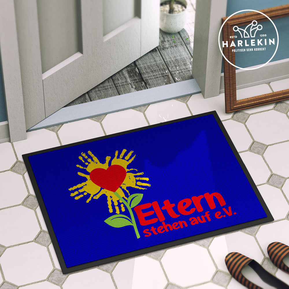 ELTERNSTEHENAUF FUSSMATTE • LOGO-HARLEKINSHOP