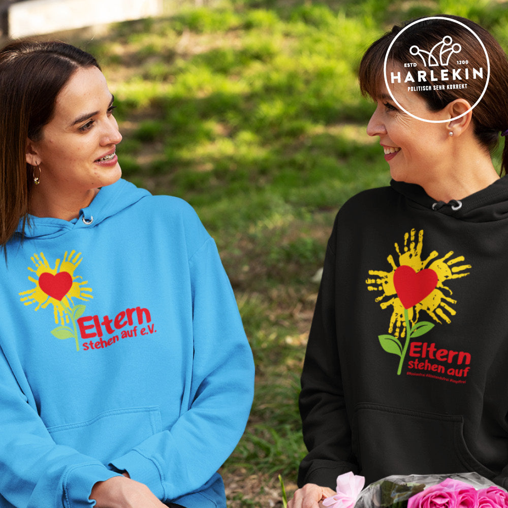 ELTERNSTEHENAUF HOODIE MÄDELS • LOGO & CLAIM-HARLEKINSHOP