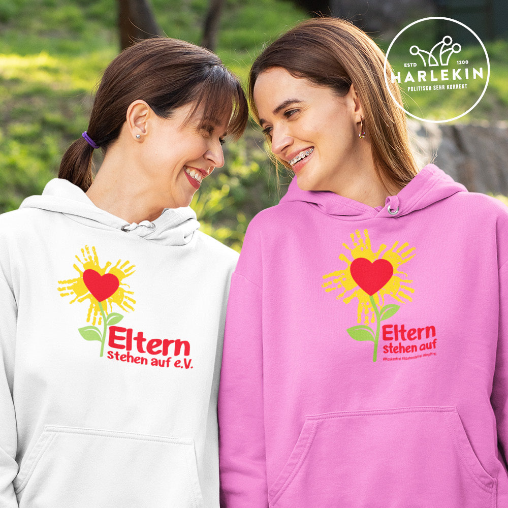 ELTERNSTEHENAUF HOODIE MÄDELS • LOGO-HARLEKINSHOP