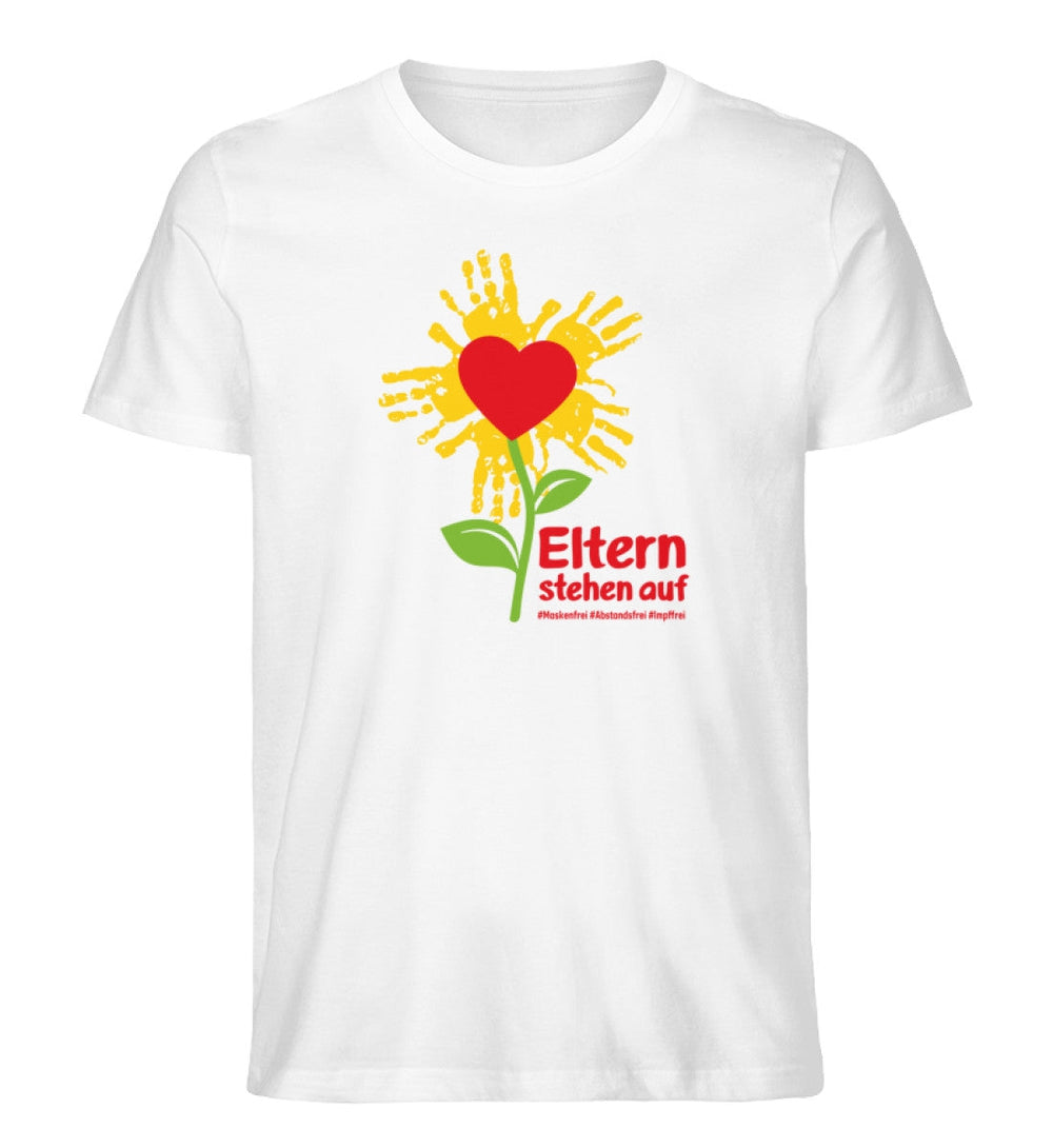 ELTERNSTEHENAUF ORGANIC SHIRT BUBEN • LOGO & CLAIM-HARLEKINSHOP